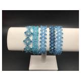 Elegant Swarovski Crystal Handwoven Beaded Jewelry