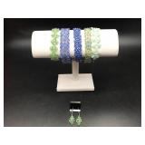Elegant Swarovski Crystal Handwoven Beaded Jewelry