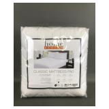 New Home Design Classic Mattress Pad Queen