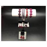 Elegant Swarovski Crystal Handwoven Beaded Jewelry