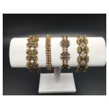Elegant Swarovski Crystal Handwoven Jewelry