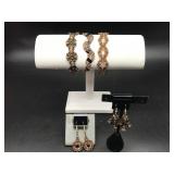 Elegant Swarovski Crystal Handwoven Jewelry