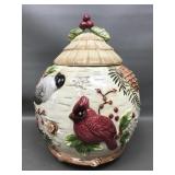 Sonoma Home Goods 3d Ceramic Cookie Jar