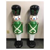 42in Plastic Blow Mold Toy Soldier
