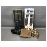 Columbia Brown Leather Wallet & More Men Frills