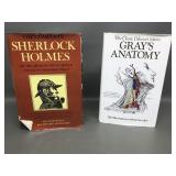 Sherlock Holmes & Gray's Anatomy Hardcover Books