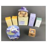 Vtg Avon simple pleasures candle, teddy & more