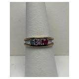 10k Gold & Gemstone Ring