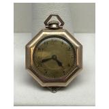 Antique Gold Filled Watch Pendant