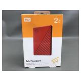 Western Digital My Passport 2tb Hard Drive