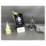 Vintage Avon Glistening Crystal Tree, Vtg Ornamen&