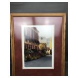 Signed & Numbered Village In France Art Print
