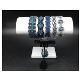 Elegant Swarovski Crystal Handwoven Beaded Jewelry