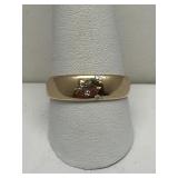 14k Gold & Diamond Ring