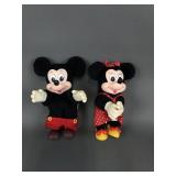 Vintage Disney Plush Grabber Dolls Mickey Mouse
