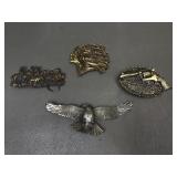 Vinegarroon Foundries, Bergamot Works Belt Buckles