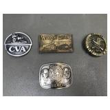 Winchester, Smith & Wesson, Cva Belt Buckles