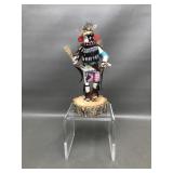 Handmade Native American Hopi Kachina Warrior