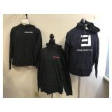 Eminem x-large black hoodies