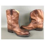 Frye Duke Ropper Western Cowboy Leather Boots
