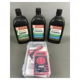 Castrol Automatic Transmission Fluid & Multimeter
