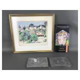 Metal Printing Plates, Impressionist Framed Art &