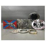 John Wayne & More Vtg Belt Buckles