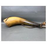 North American Frontier Early Powder Horn