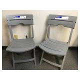 New Adams Quick Fold Chairs