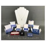 Avon Rhinestone Accented Ribbon Motif & More