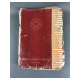 Almost Antique Montgomery Ward 1930's Catalog
