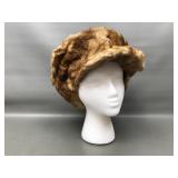 Womens Fox? Fur Hat, Size Xl
