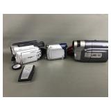 Vtg Super Vhs-c Camcorder & More Vtg Cameras
