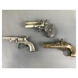 Bergamot Brass Works Pistol Gun Belt Buckles