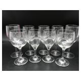 Assortment Of Clear Wine Glasses