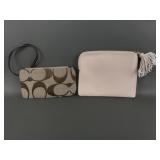 Coach Handbag And Leather Handbag