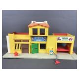 Vintage Little People Family Village