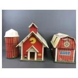 Fisher Price Vintage Family Farm And School House