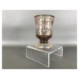 Vtg Boydï¿½s art glass cowboy toothpick holder