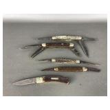 Vtg Kutmaster, Western, & Shrade Knives