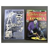 Batman & Superman Wooden Wall Hangings