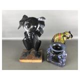 Hand-painted Wooden Elephant, Elephant Wax Melter
