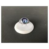 Sterling Silver Blue Mystique Topaz Ring