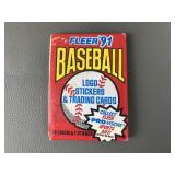 Sealed Fleer '91 Baseball Cards