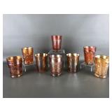 Corn Husk Pattern Carnival Glasses & More!