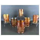 Blackberry Pattern Carnival Glasses & More!
