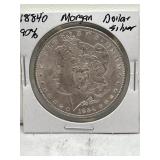 1884o Morgan Silver Dollar