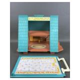 Vintage Fisher Price Play Family A-frame House