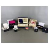 Travel jewelry boxes & Avon costume jewelry