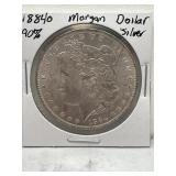 1884o Morgan Silver Dollar